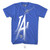 LA Bird Mens Tee In Royal