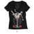 Martini Glass V-Neck Tee
