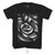 The world famous Money Rose design on a black tee