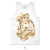 Crowned Desert Lion Tank in White