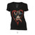Cupid Graffiti Heart V-neck Tee