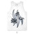 LA Weed Hands 22K Mens Tank In White