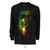 Lion Growl Rasta Mens Long-Sleeve