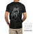 New York Script Mens Tee Back Print Option