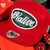  Native Script Oval Snap Back Hat in Red