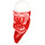 Tiger Bandit Bandana In Red