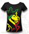 Lion Rasta Scoop Neck
