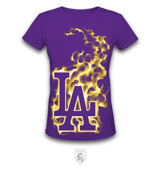 LA On Fire Perfect Tee For Women