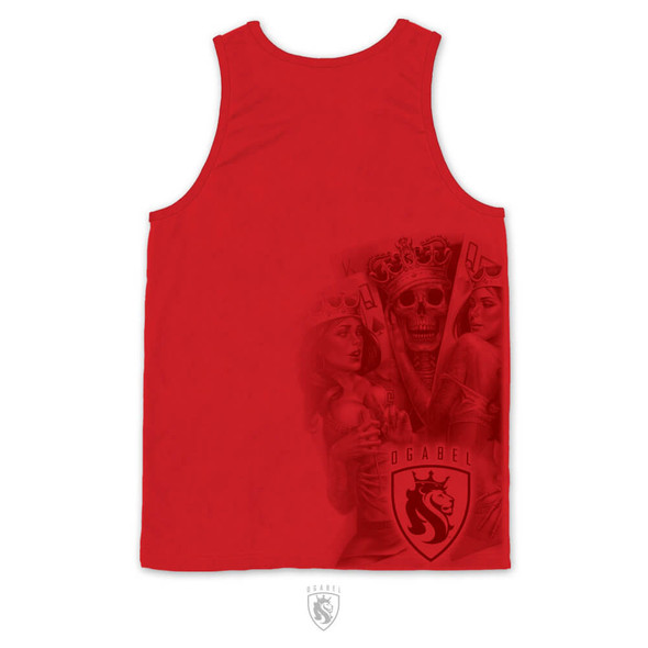 2 Of A Kind Mens Tank In Red