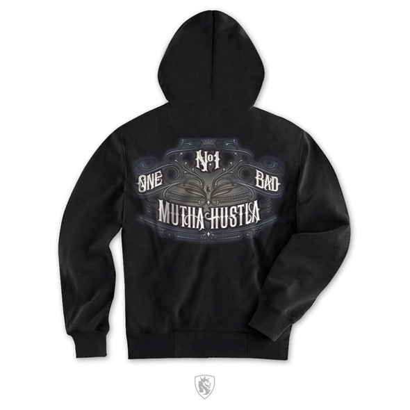 Mutha Hustla Mens Zip Hoodie