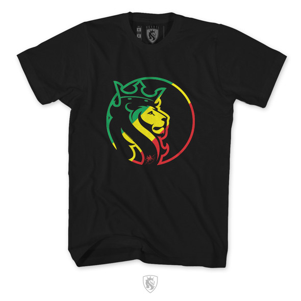 Lion Rasta 22K Mens Tee