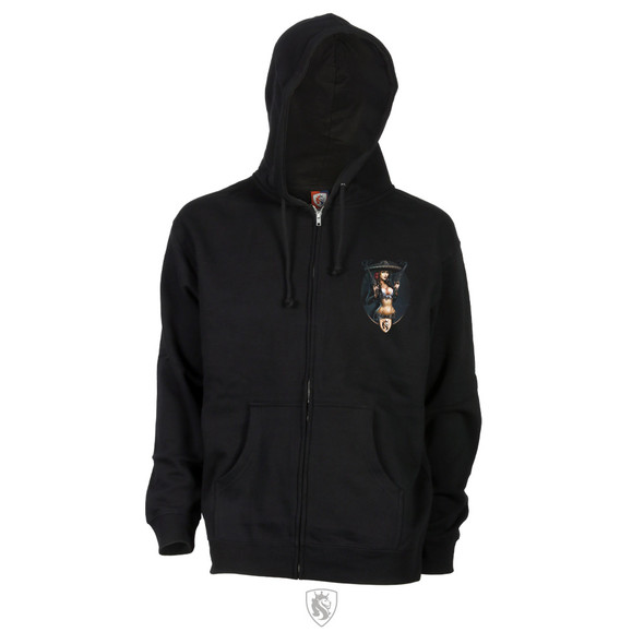 Charra Mens Zipper Hoodie