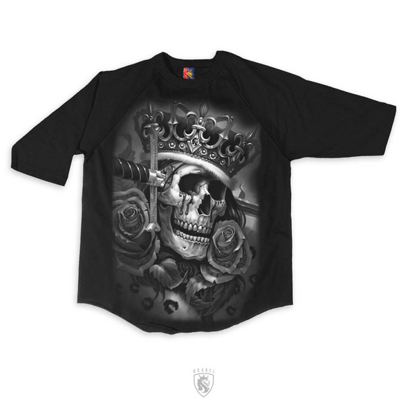 Suicide King Mens Raglan