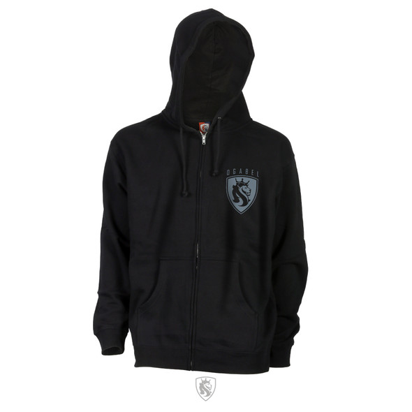 Washington Mens Zip Hoodie Front