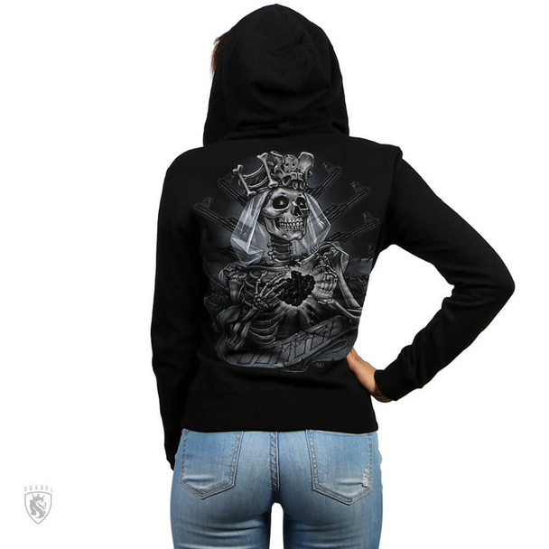 Muerte Girls Zipper Hoodie