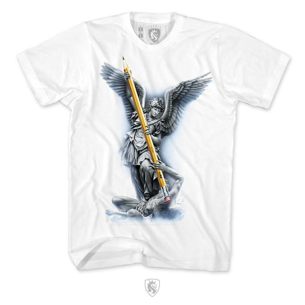 Archangel Mens Tee In White