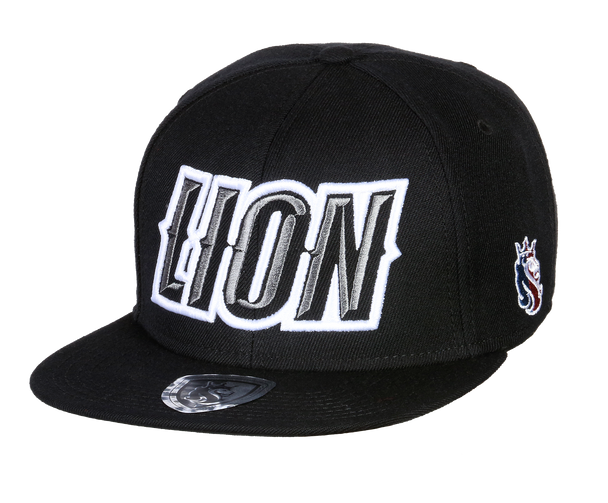 Lion Beveled Snapback Hat