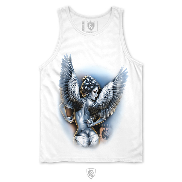 Angel Cakes 21K Mens Tank In White