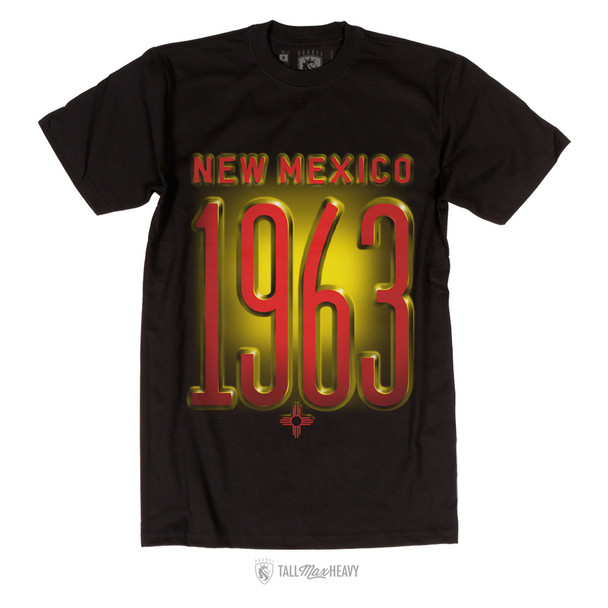 NM Low Low Year Plates Mens Heavy Max Tall Tee