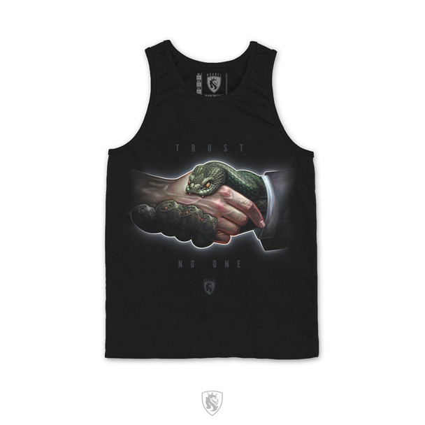 Handshake With Snakes Mens Tank