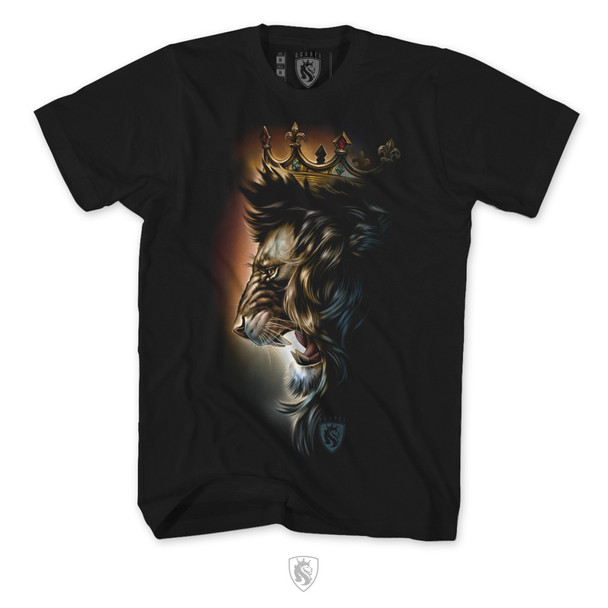 Lion Growl Mens Tee