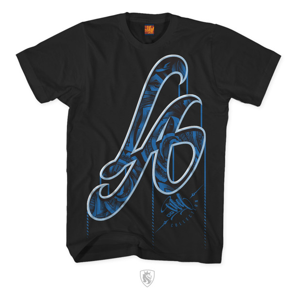 LA 3D Design in Black