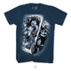 Gangsta Love Mens Tee In Navy