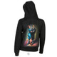 La Dama Y El Catrin Jrs/Womens Zipper Hoodie