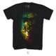 Lion Growl Rasta Mens Tee