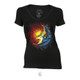 Moon And Sun kiss V-Neck Tee