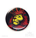 Crown Lion Rasta Pin-Back Button