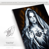 FAITH 6.5"x 9.5" Limited Edition Canvas