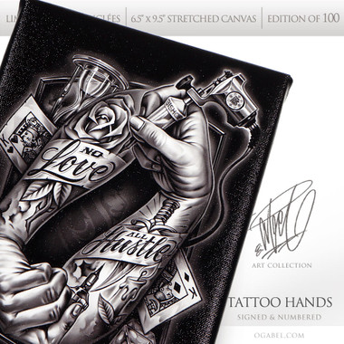 LETTERING HUSTLERS's Instagram profile post: “- HUSTLE HARD - Done by:  @elpichiletras @elpichiletras @… | Tattoo lettering design, Gangsta tattoos,  Tattoo lettering