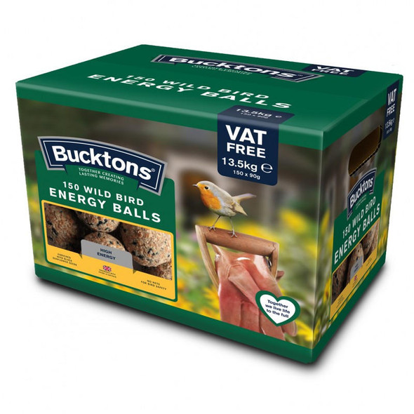 Bucktons High Energy Fat & Suet Balls - 150