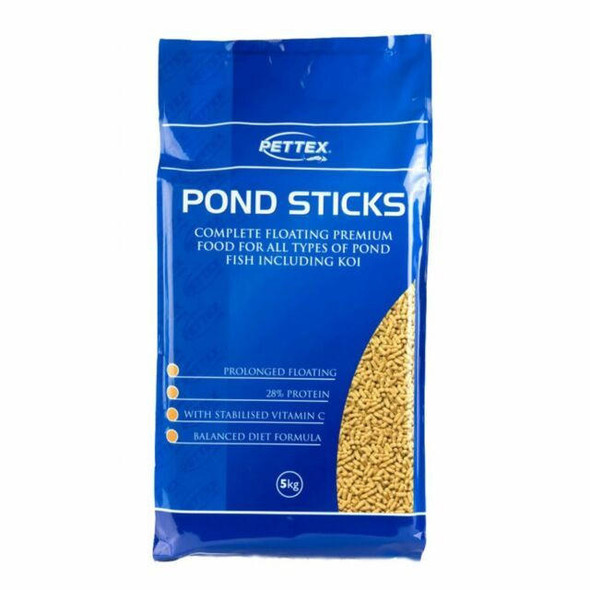 Pettex Premium Koi Fish Pond Sticks - Natural
