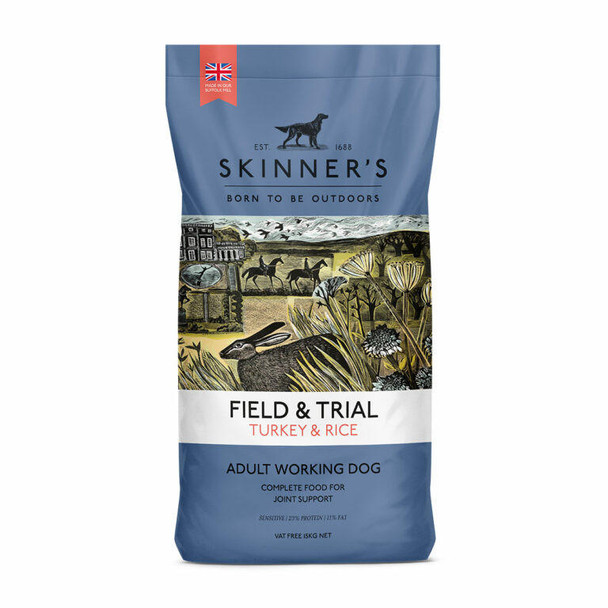 Skinners Field & Trial Adult Turkey & Rice Dry Dog Food