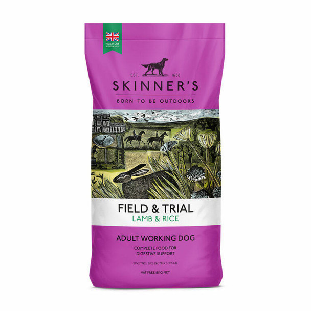 Skinners Field & Trial Adult Lamb & Rice Dry Dog Food