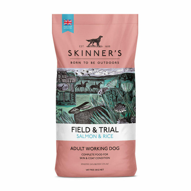 Skinners Field & Trial Adult Salmon & Rice Dry Dog Food