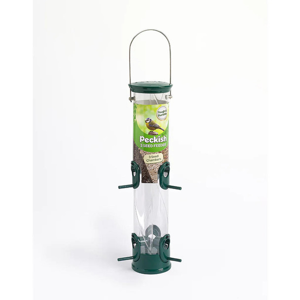Peckish All Weather 3 Seed Twist Feeder