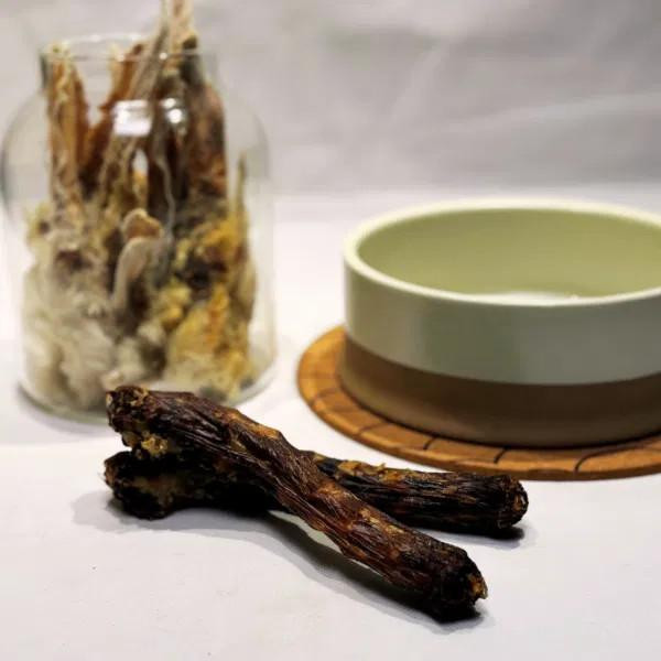 Natural Dried Premium Dog Treats - Duck Neck