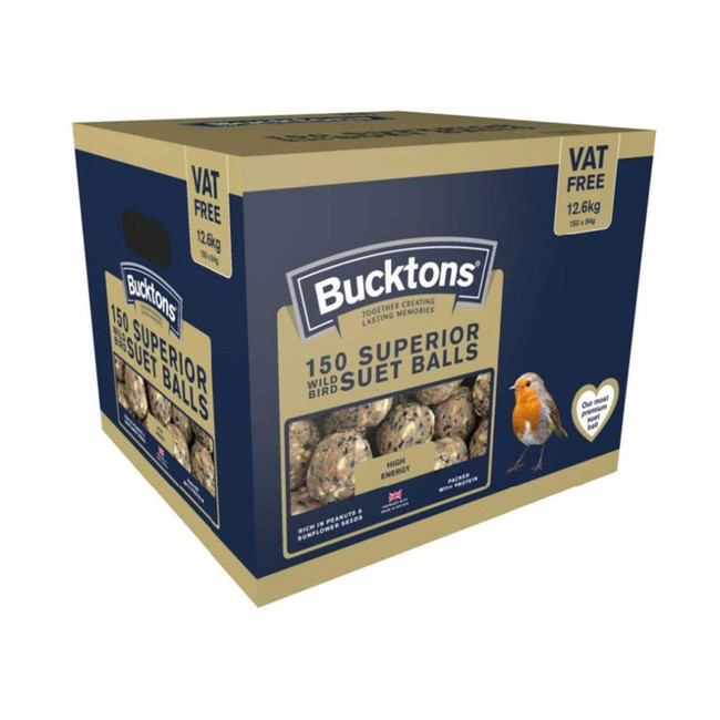 Bucktons Superior Nut & Suet Balls - 150