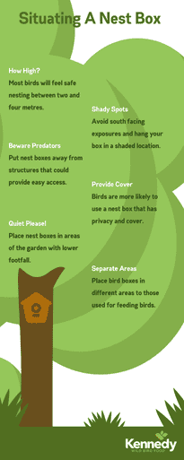 situating a nest box