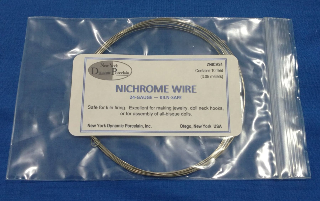 NICHROME WIRE - 24 gauge - New York Dynamic Porcelain
