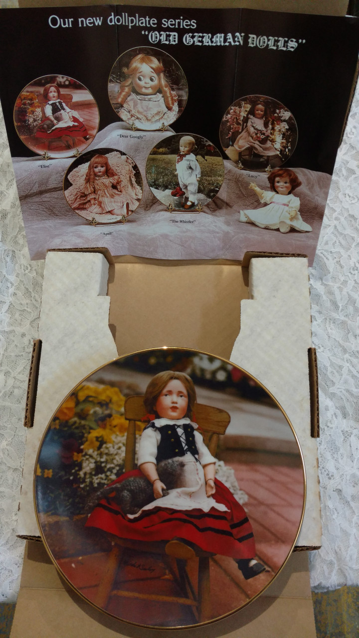 mildred seeley doll plates