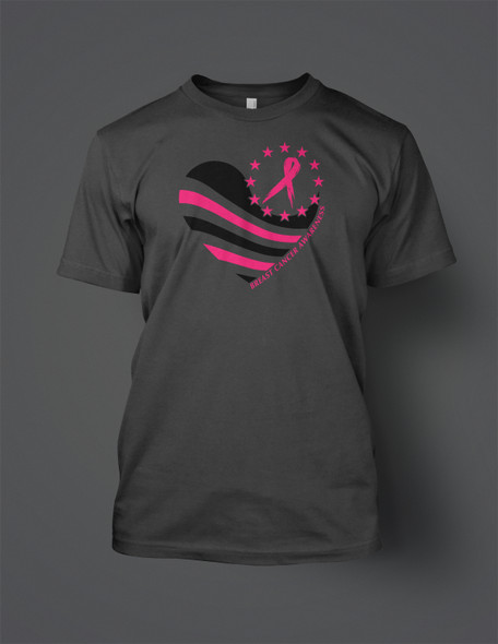 Heart 1 - Breast Cancer T-shirt