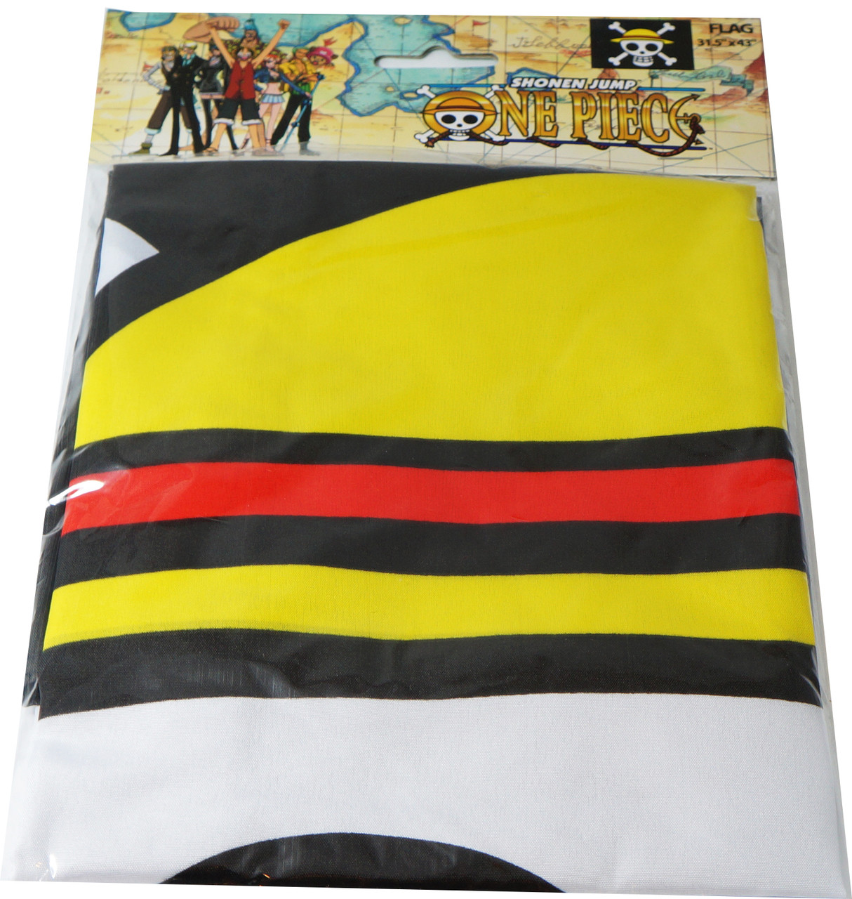 One Piece: Straw Hat Pirates Flag - Circle Red