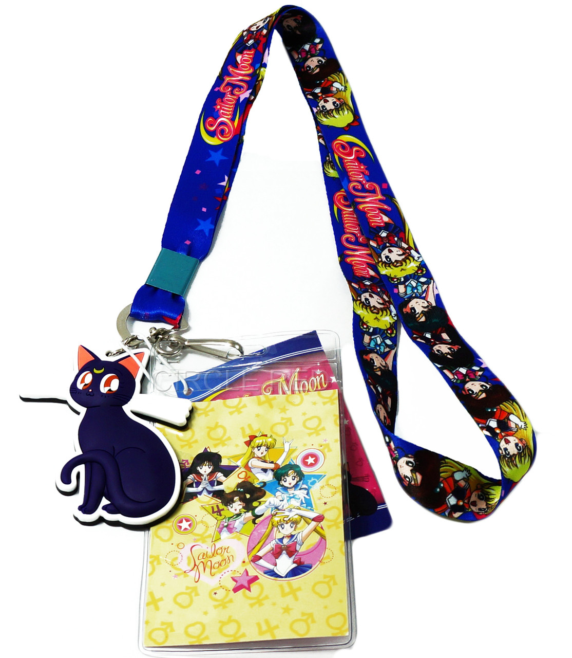 Sailor Moon: Sailor Mars Lanyard with Badge ID Holder & Charm