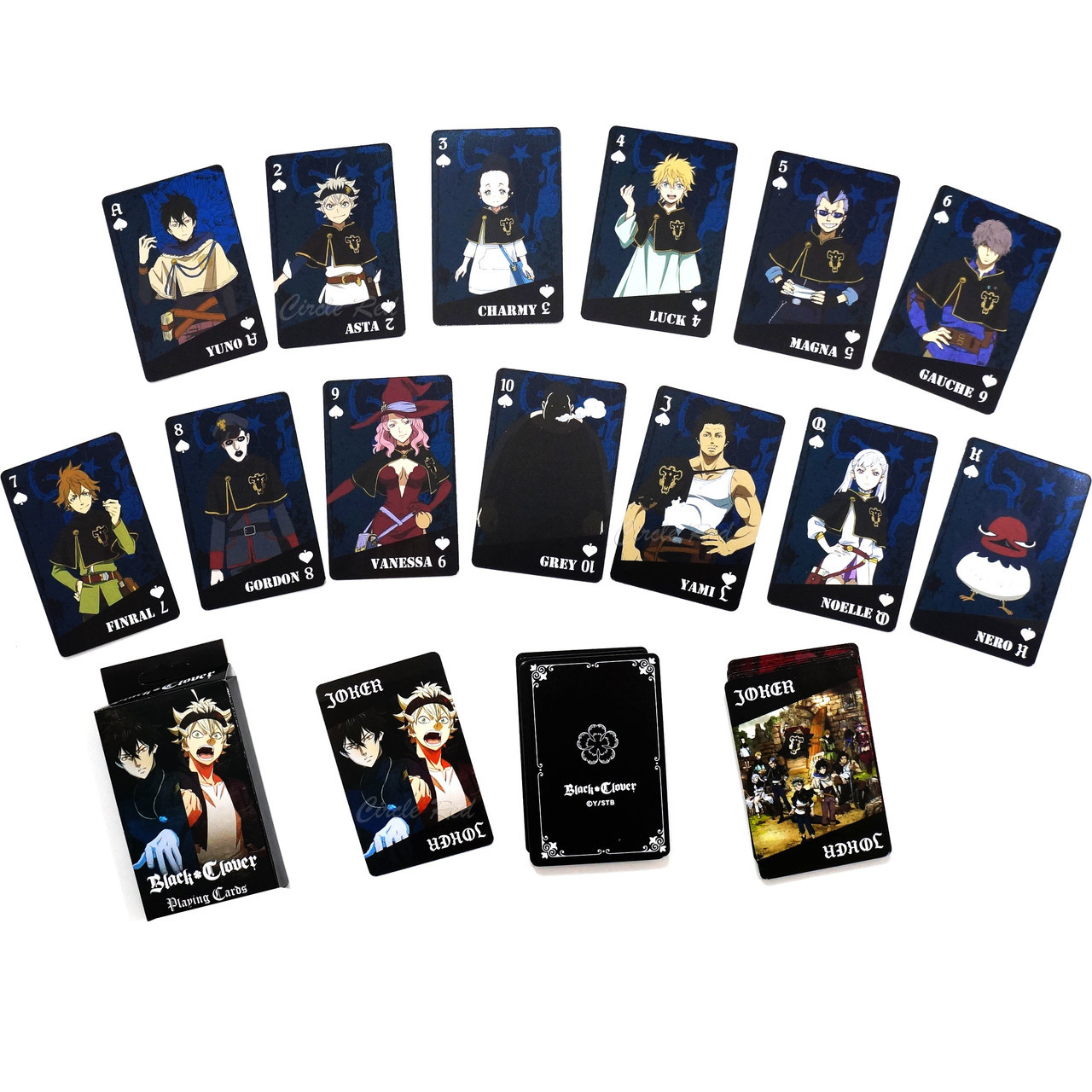 Anime Playing Cards, High Quality Anime Playing Cards