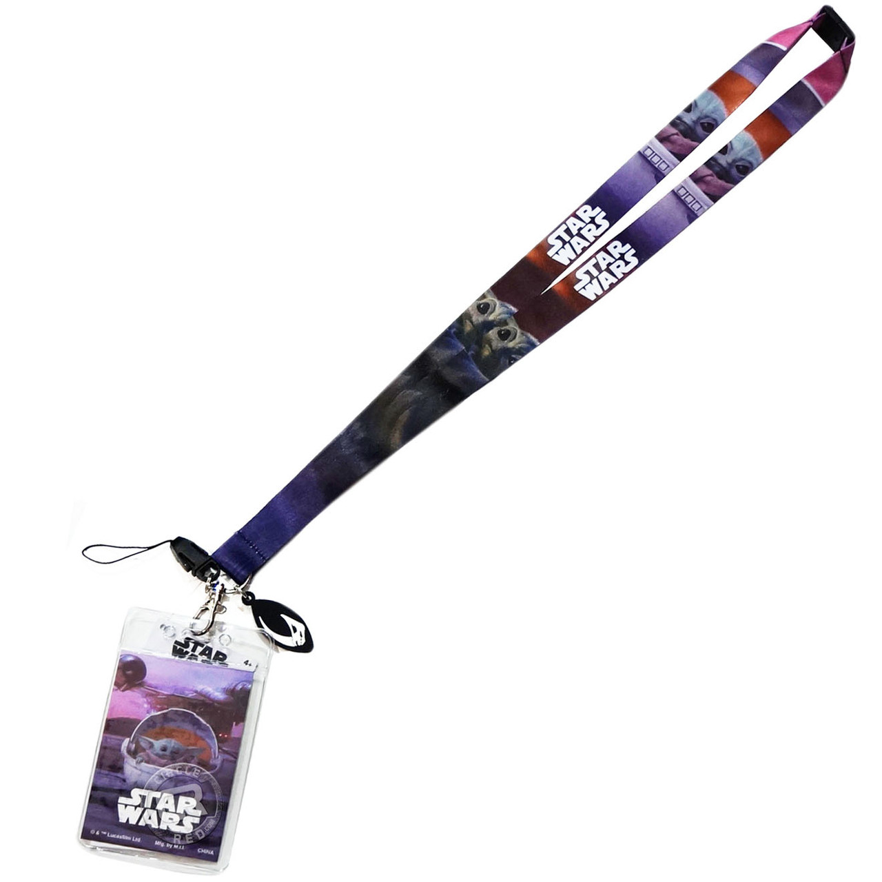 Star Wars The Mandalorian The Child Lanyard with Soft Touch Dangle