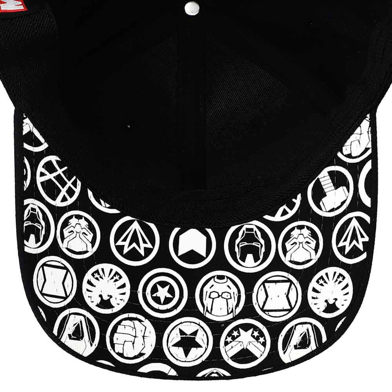 Marvel Avengers Elite Flex Pre-Curved Bill Snapback Cap Hat